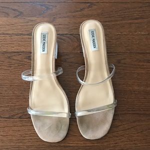 Acrylic Strapped Heels